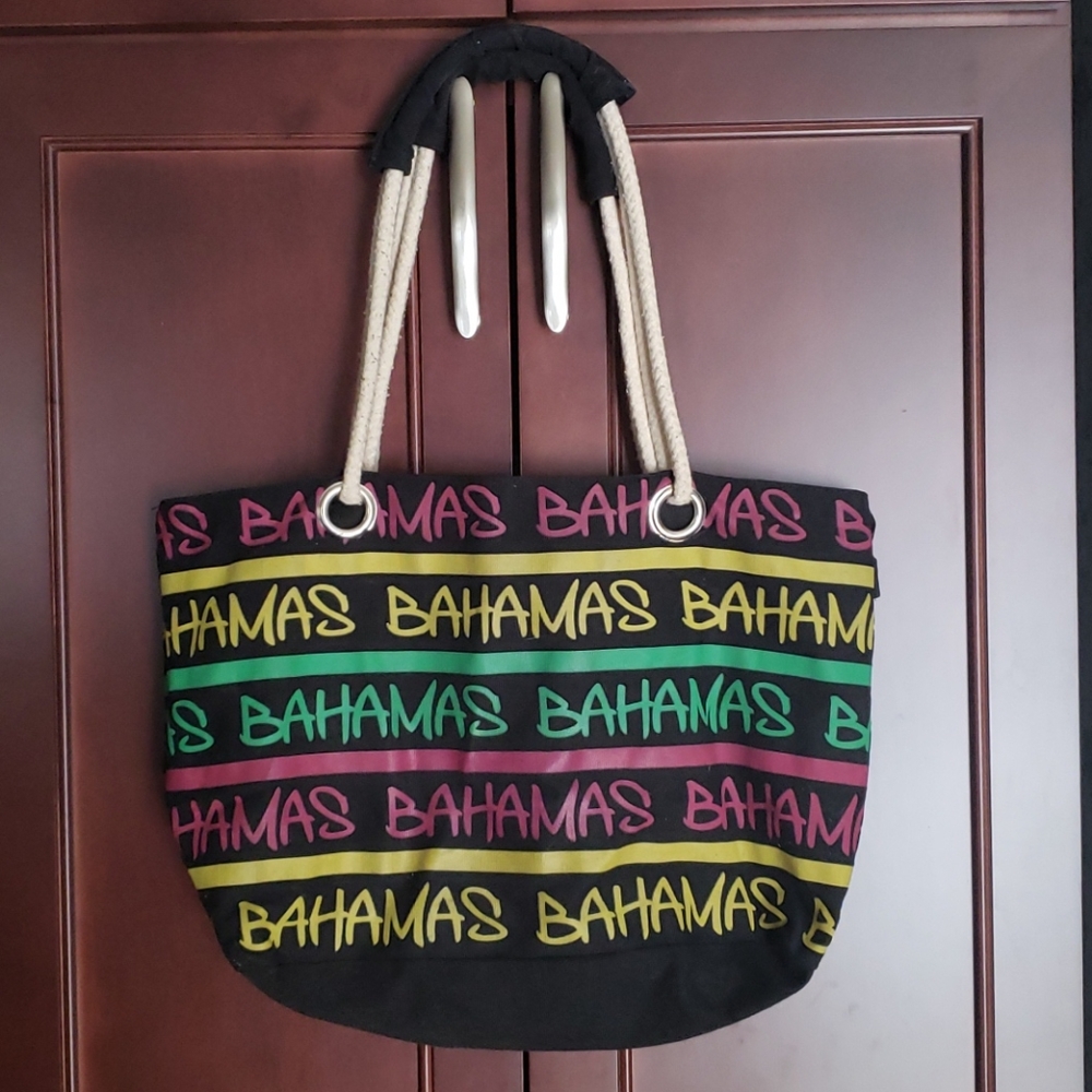2X HOST PICK. Bahamas Canvas Tote Bag